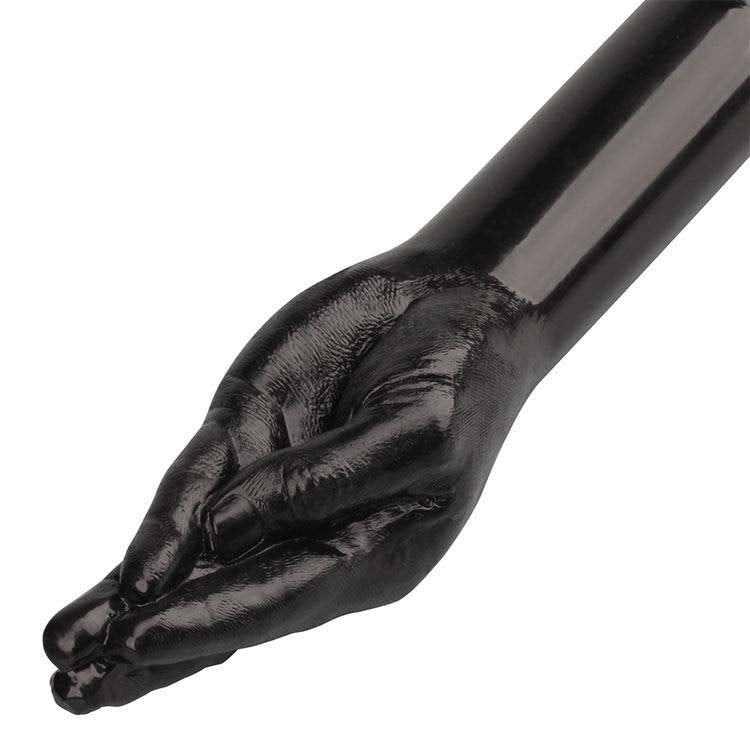 Black double-ended fisting-arm dildo, photo 6