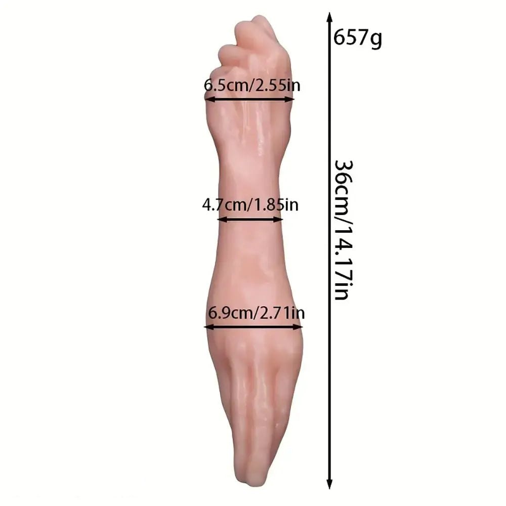 Flesh fisting hand dildo, photo 8