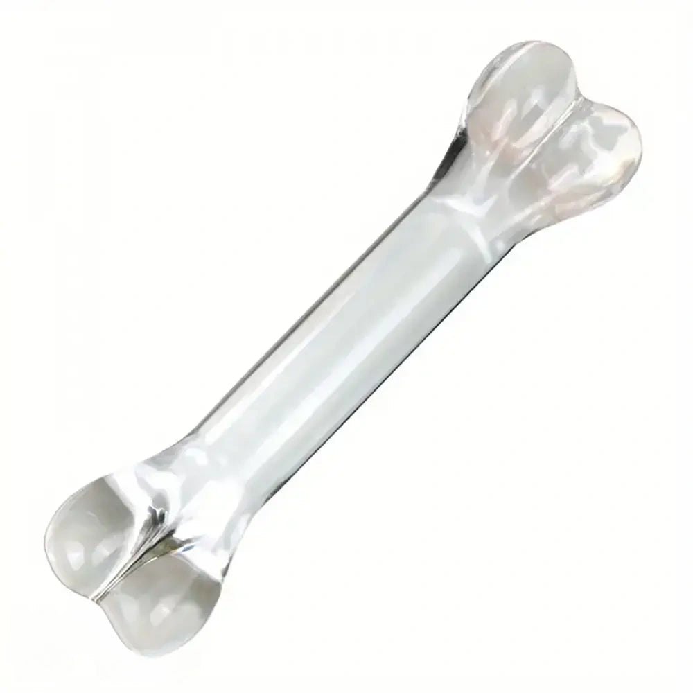 Clear glass double-ended plug, photo 4