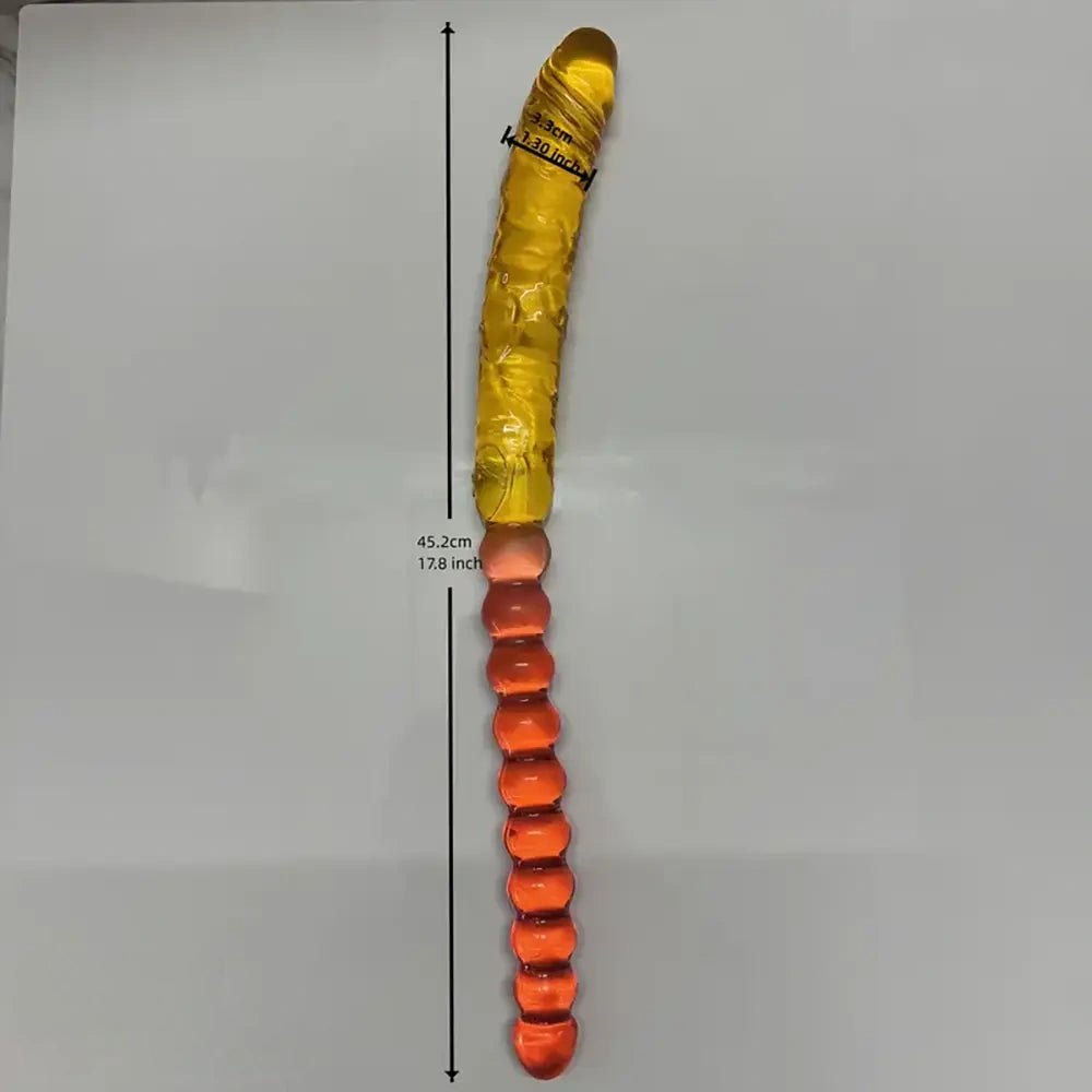 Double-ended jelly dildo, photo 5