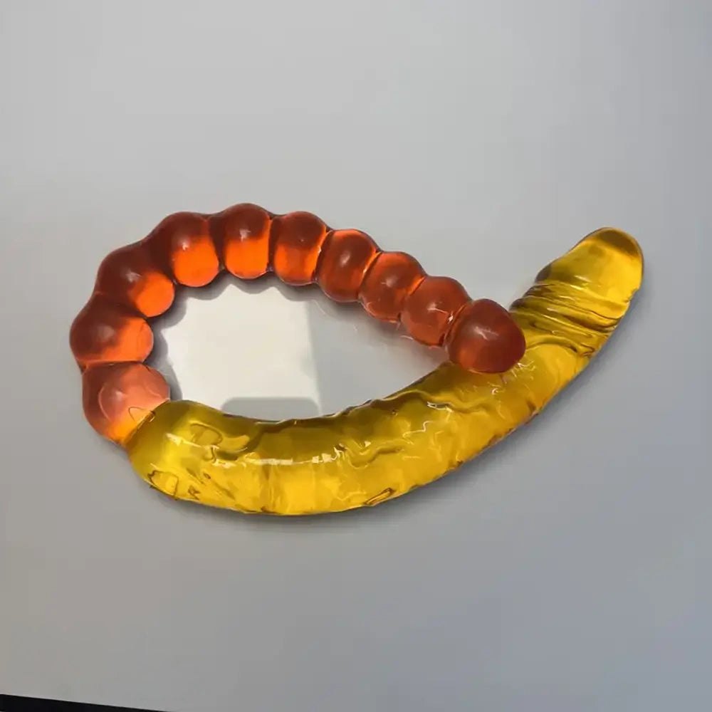 Double-ended jelly dildo, photo 8