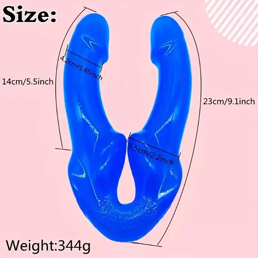 Double-ended pvc dildo, photo 10