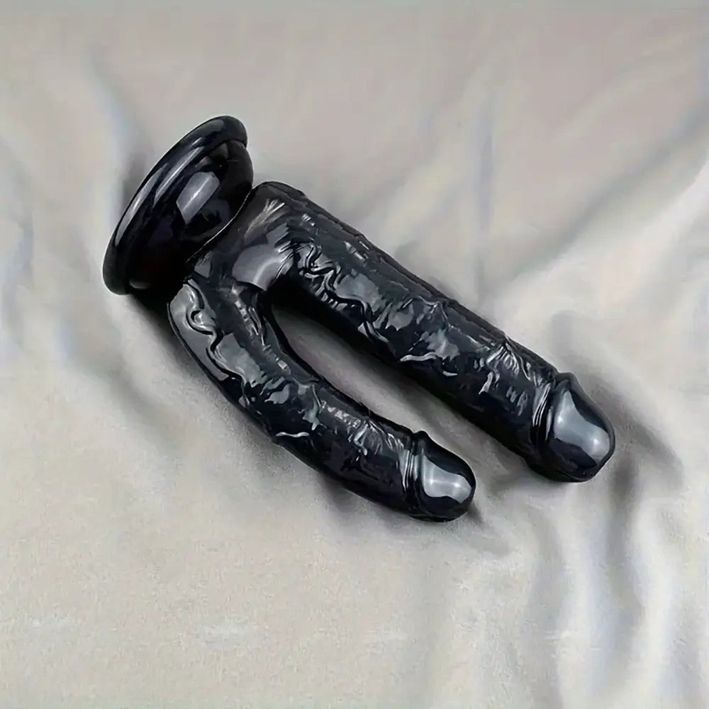 Double-ended realistic pvc dildo, photo 11