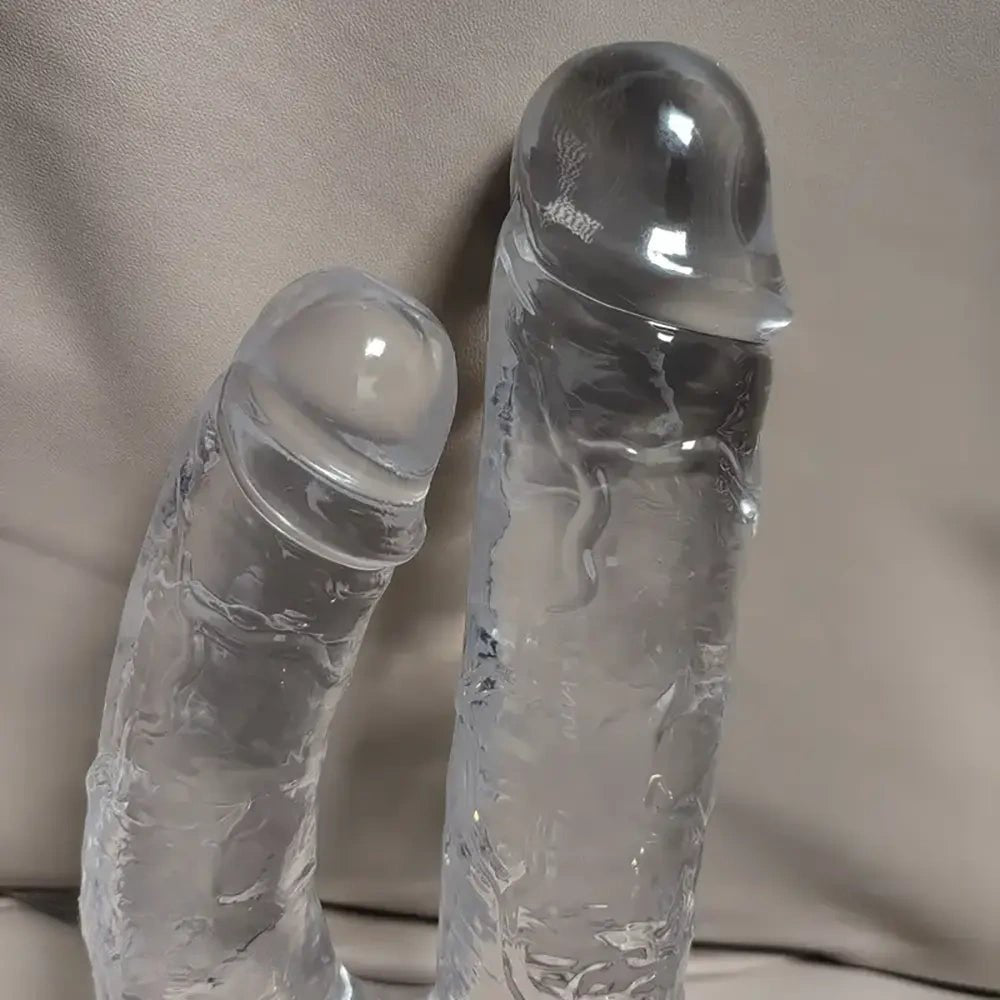 Double-ended realistic pvc dildo, photo 6