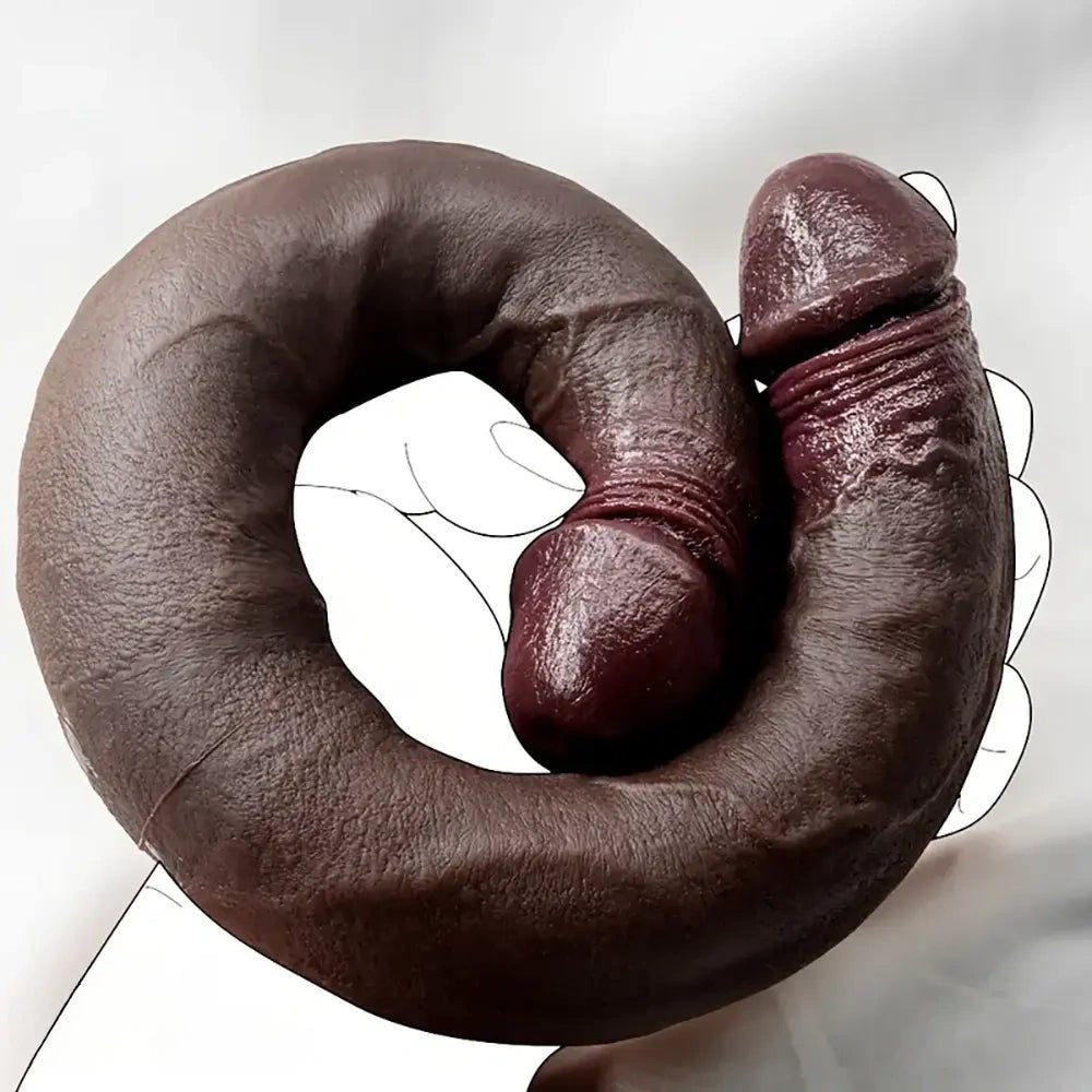 Double-ended silicone dildo, photo 12