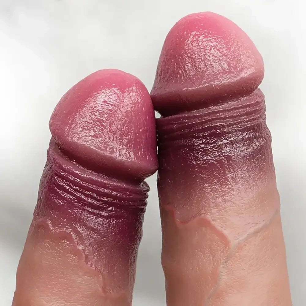 Double-ended silicone dildo, photo 3