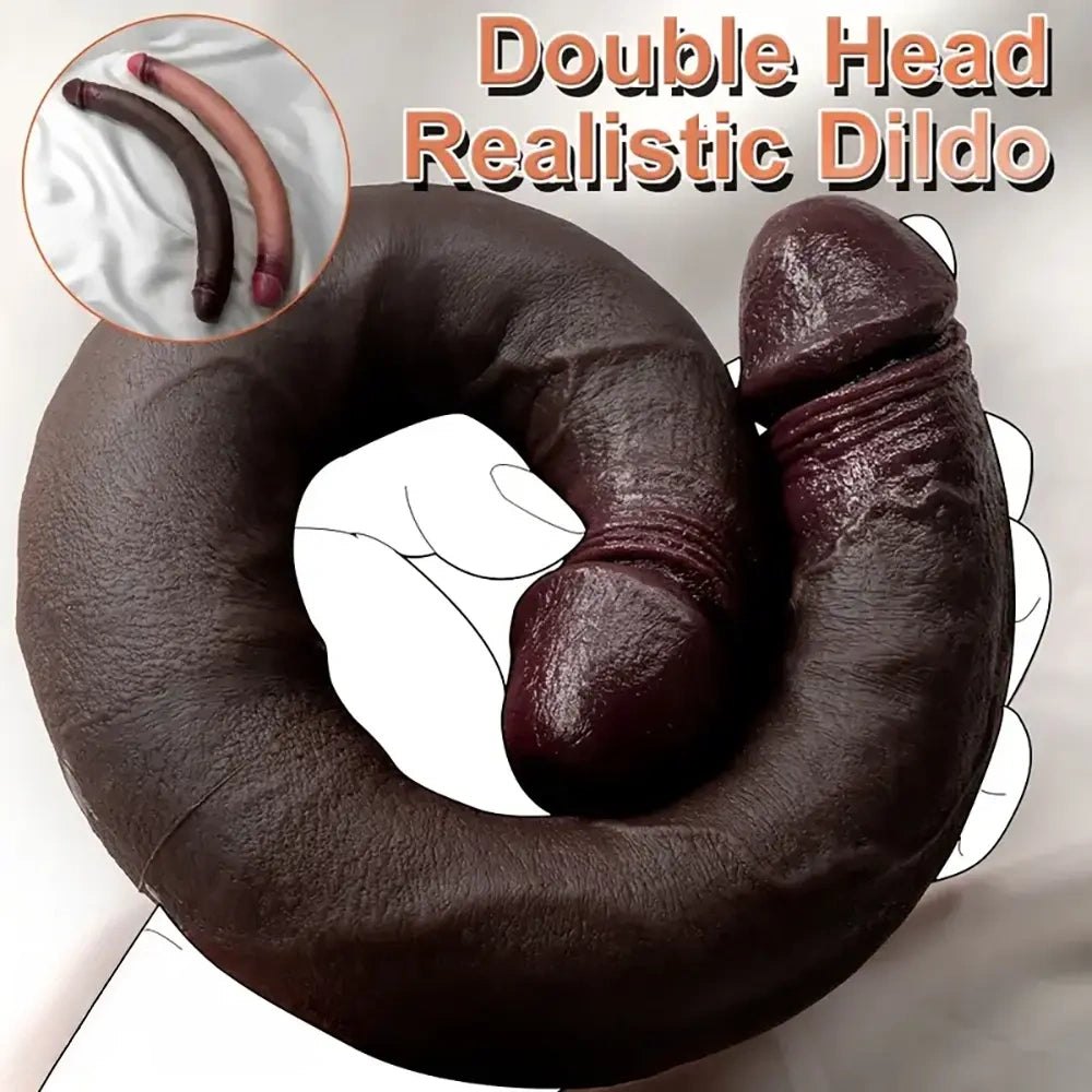 Double-ended silicone dildo, photo 7