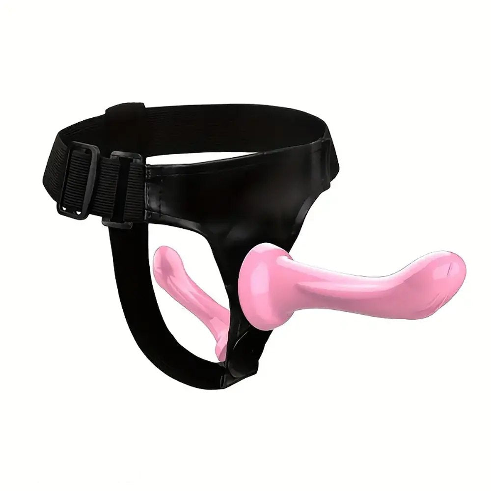 Strap-on harness with double-ended dildo, photo 3