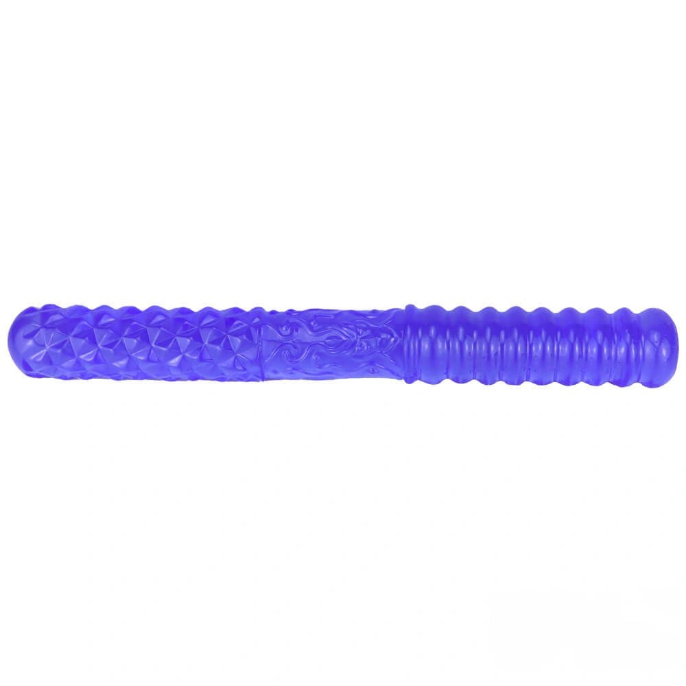 Ribbed double ended textured dildo, photo 14