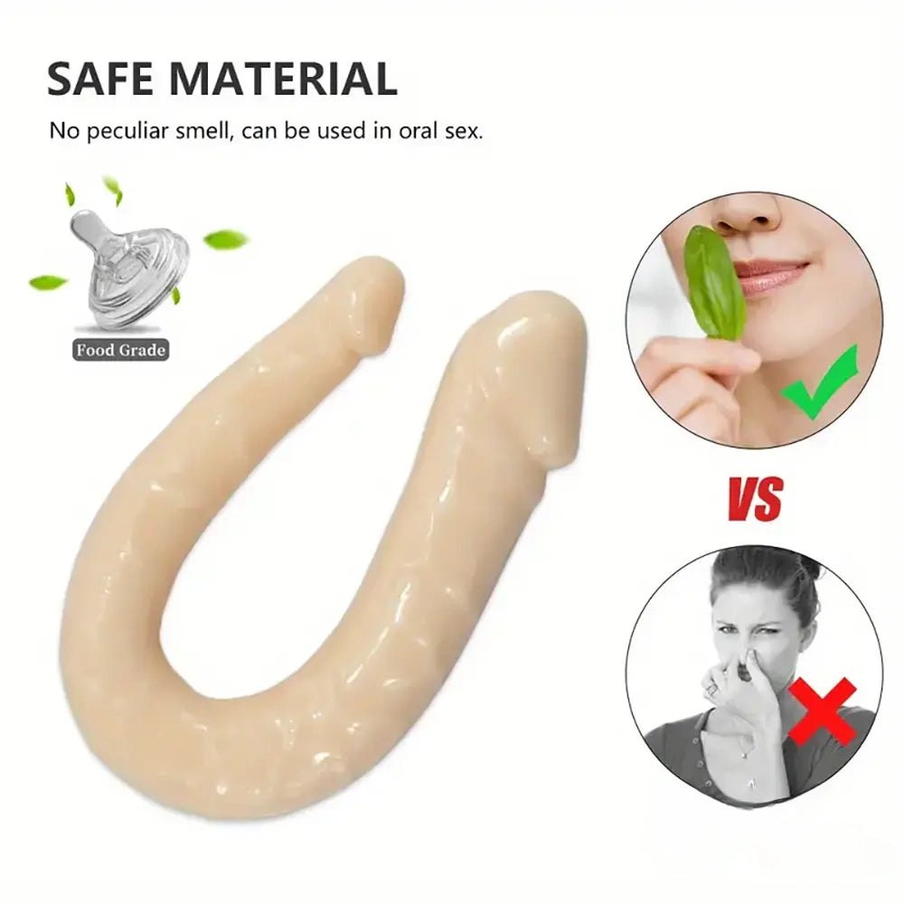 Flexible double-ended u-shape dildo, photo 3