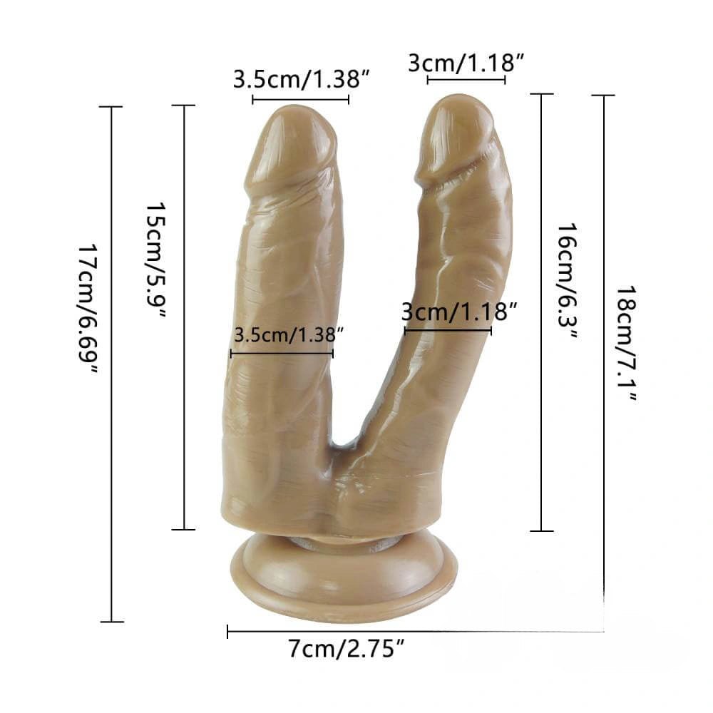 Double head suction cup dildo, photo 15