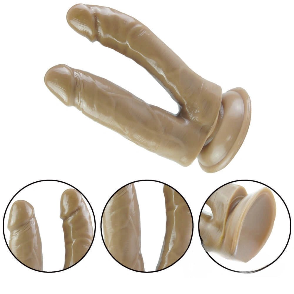 Double head suction cup dildo, photo 4