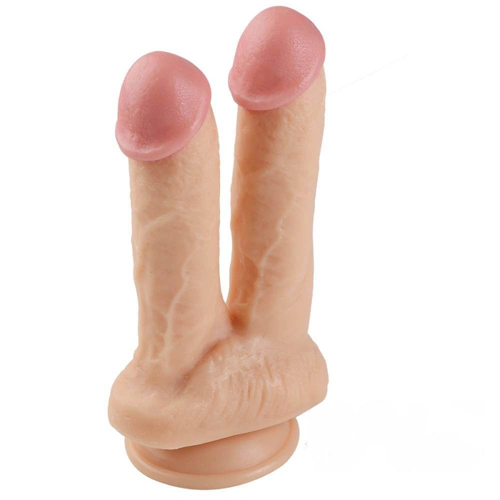 Double head realistic dildo, photo 1