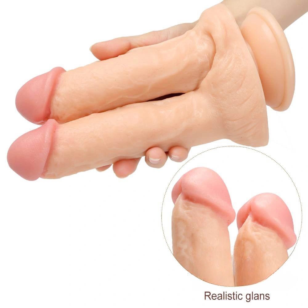 Double head realistic dildo, photo 6