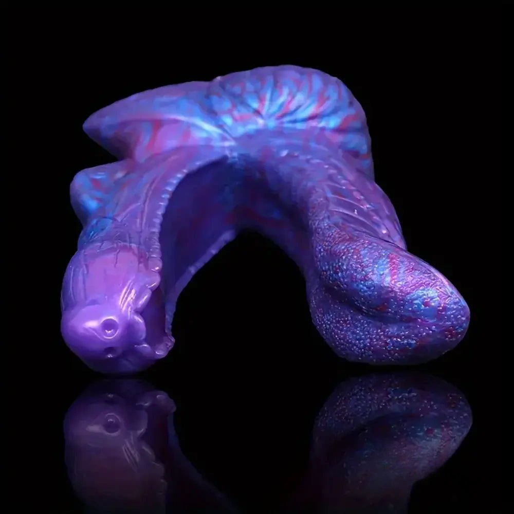Double-headed fantasy dildo with rotating joint, photo 10