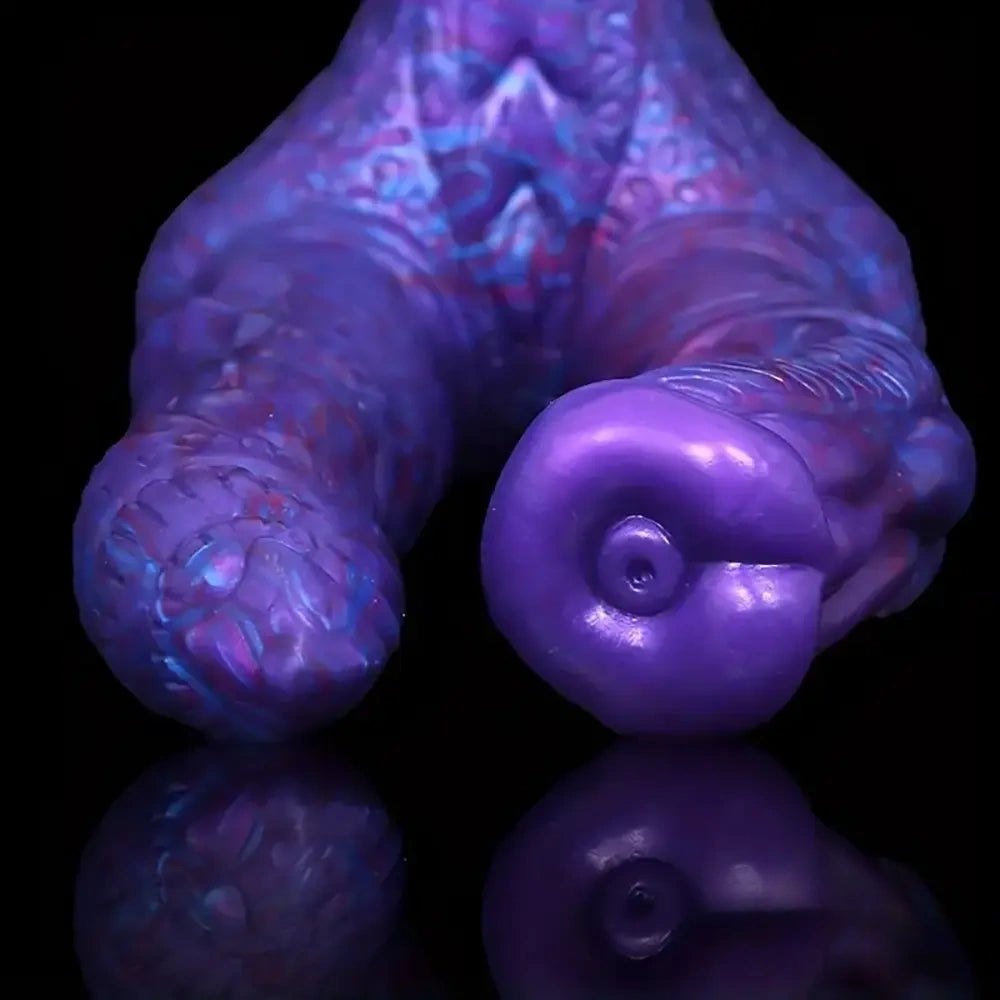 Double-headed fantasy dildo with rotating joint, photo 11