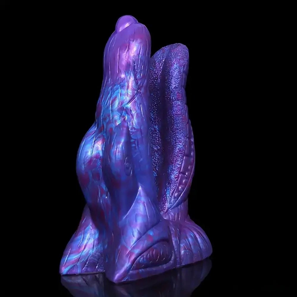 Double-headed fantasy dildo with rotating joint, photo 4