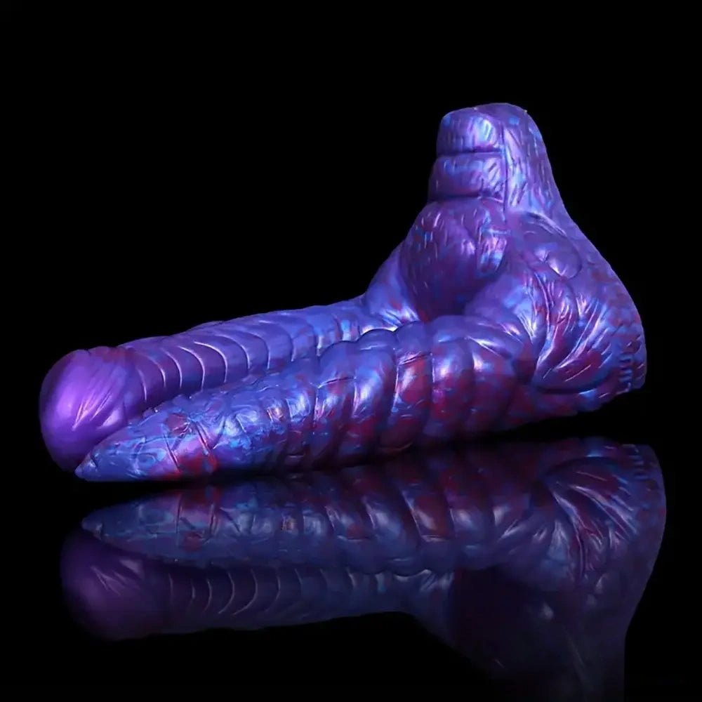 Double-headed fantasy dildo with rotating joint, photo 8