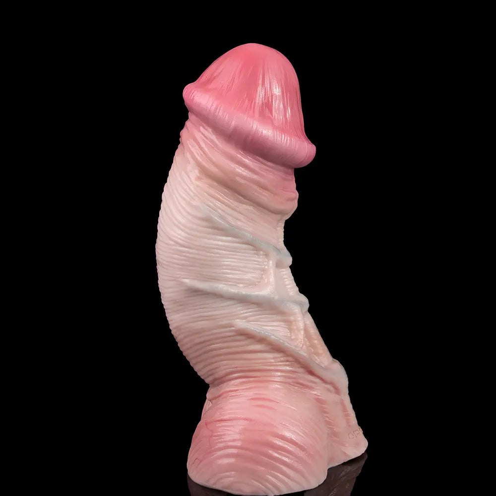 Flesh double layer big anal suction cup dildo, photo 14