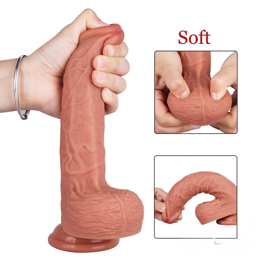 Double layer realistic dildo, photo 7