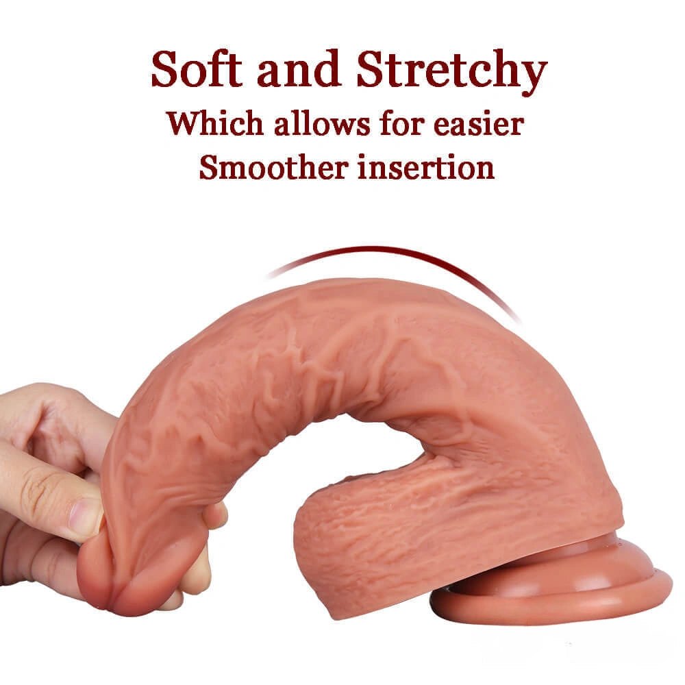 Double layer realistic dildo, photo 9