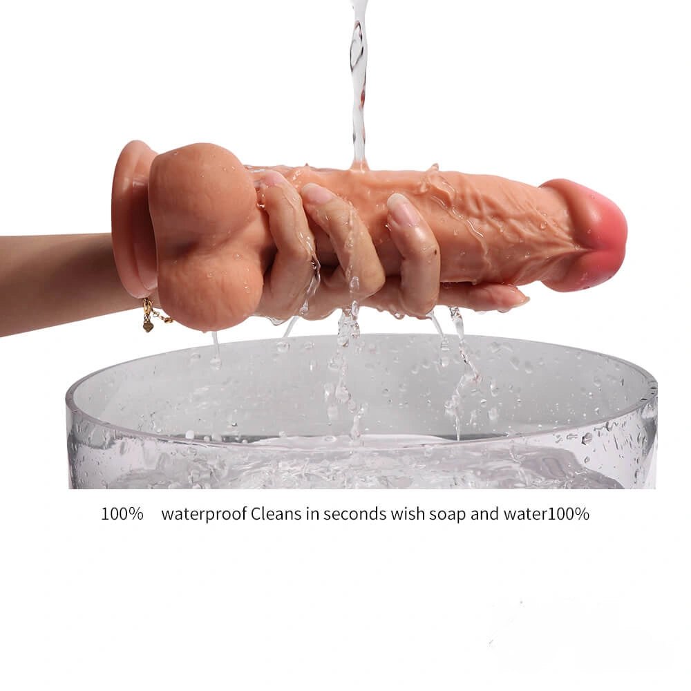 Flesh silicone suction cup dildo, photo 5