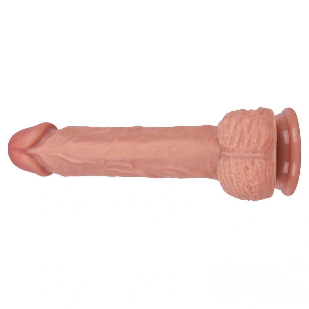 Double layer silicone suction dildo, photo 5