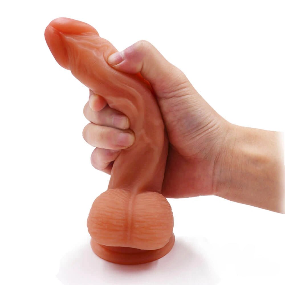 Double layer silicone suction cup dildo, photo 12
