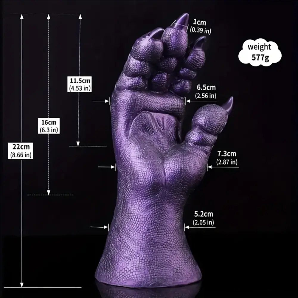 Dragon claw fantasy silicone dildo, photo 12