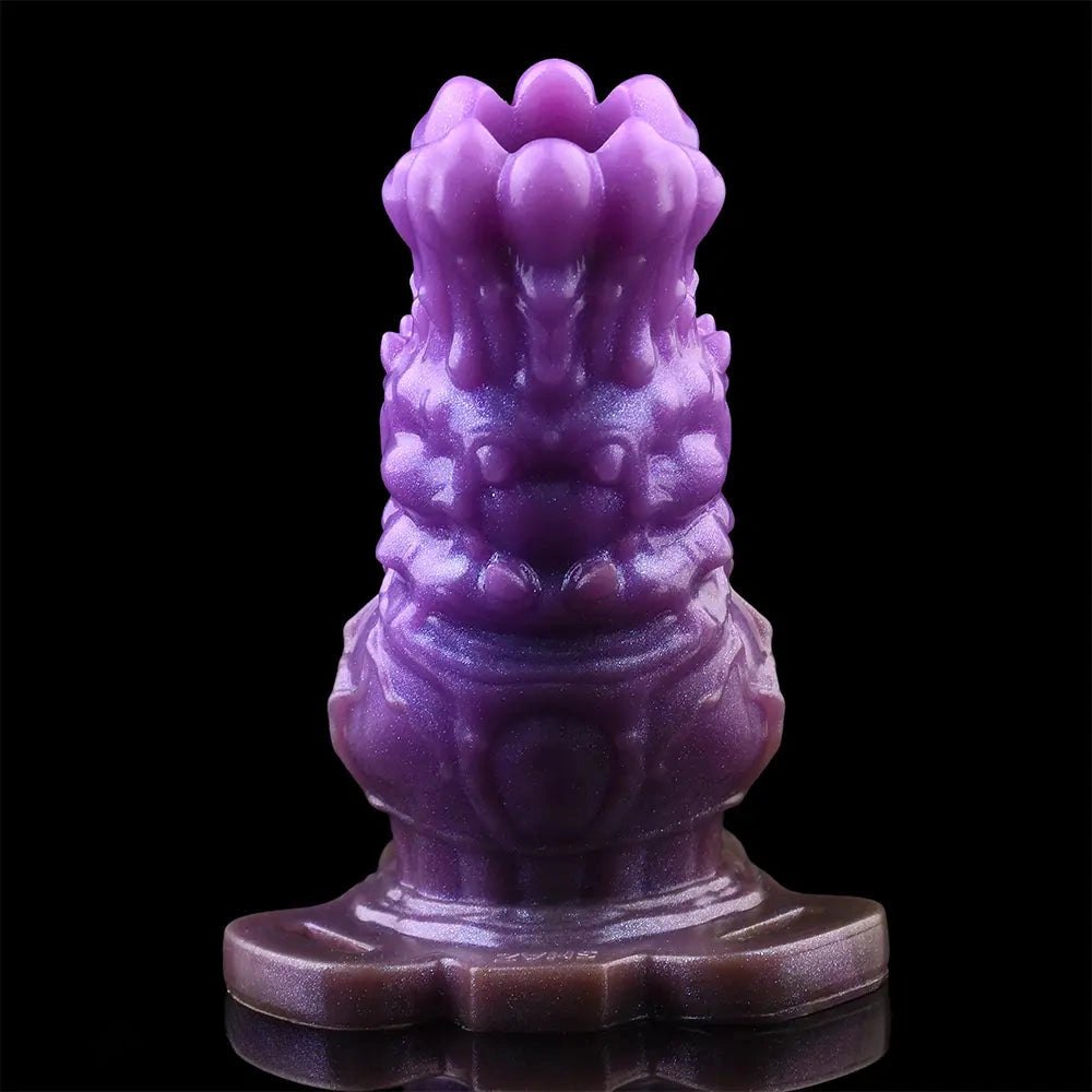 Purple dragon claw fantasy dildo, photo 11