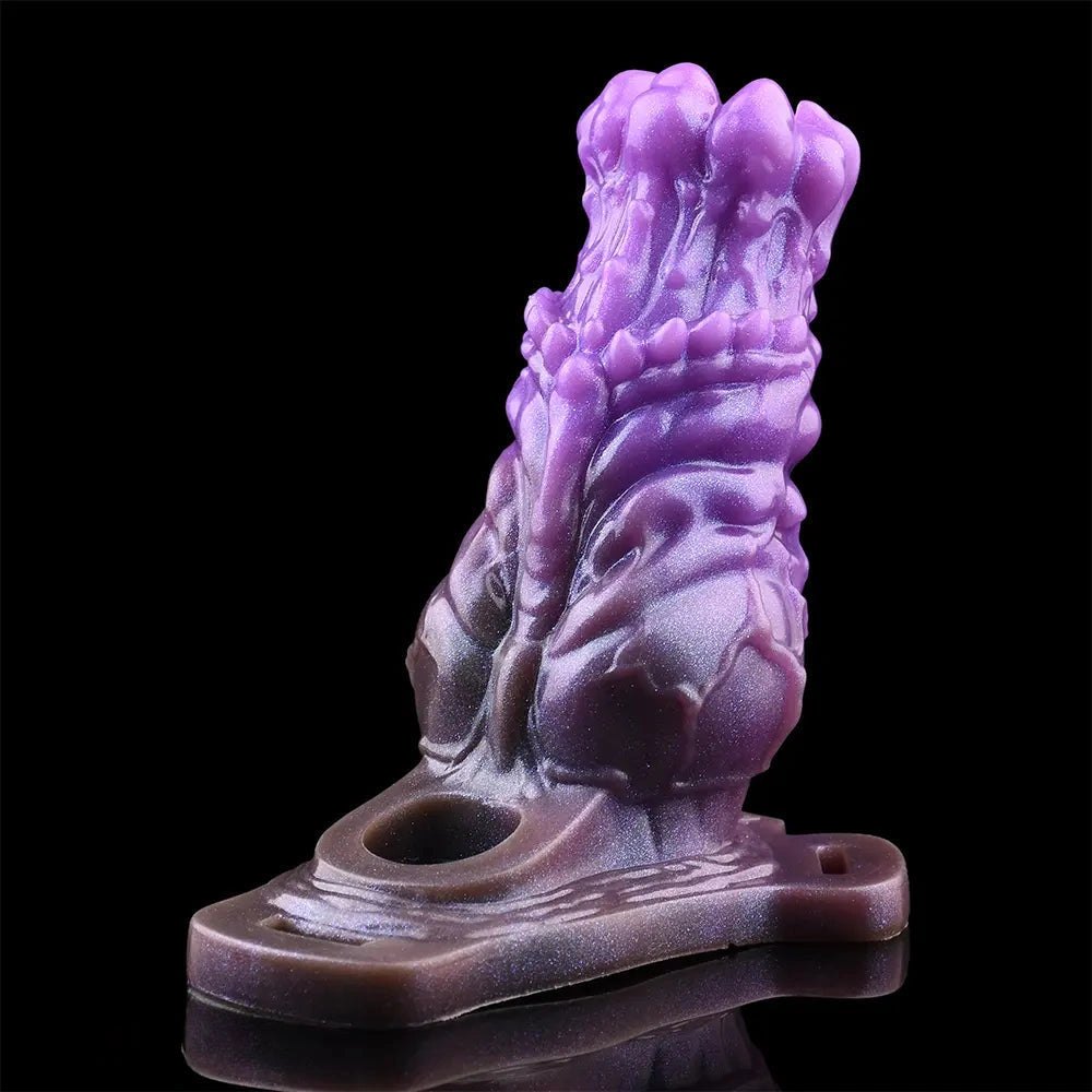 Purple dragon claw fantasy dildo, photo 14