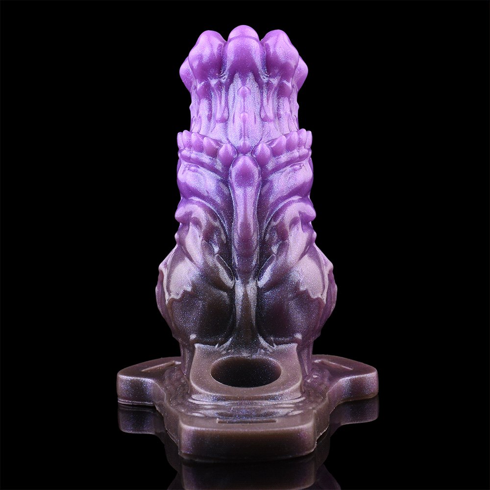 Purple dragon claw fantasy dildo, photo 2