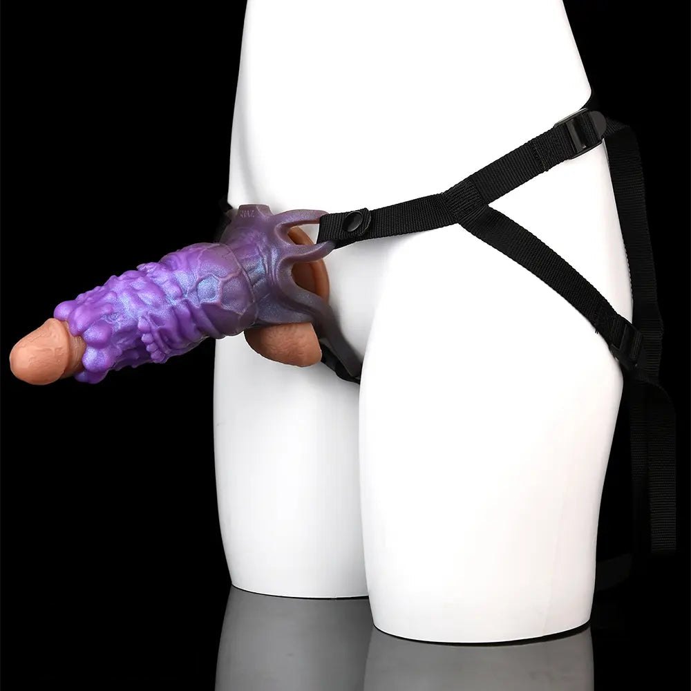 Purple dragon claw fantasy dildo, photo 4