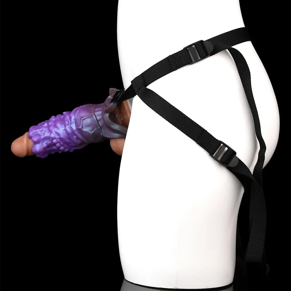 Purple dragon claw fantasy dildo, photo 6