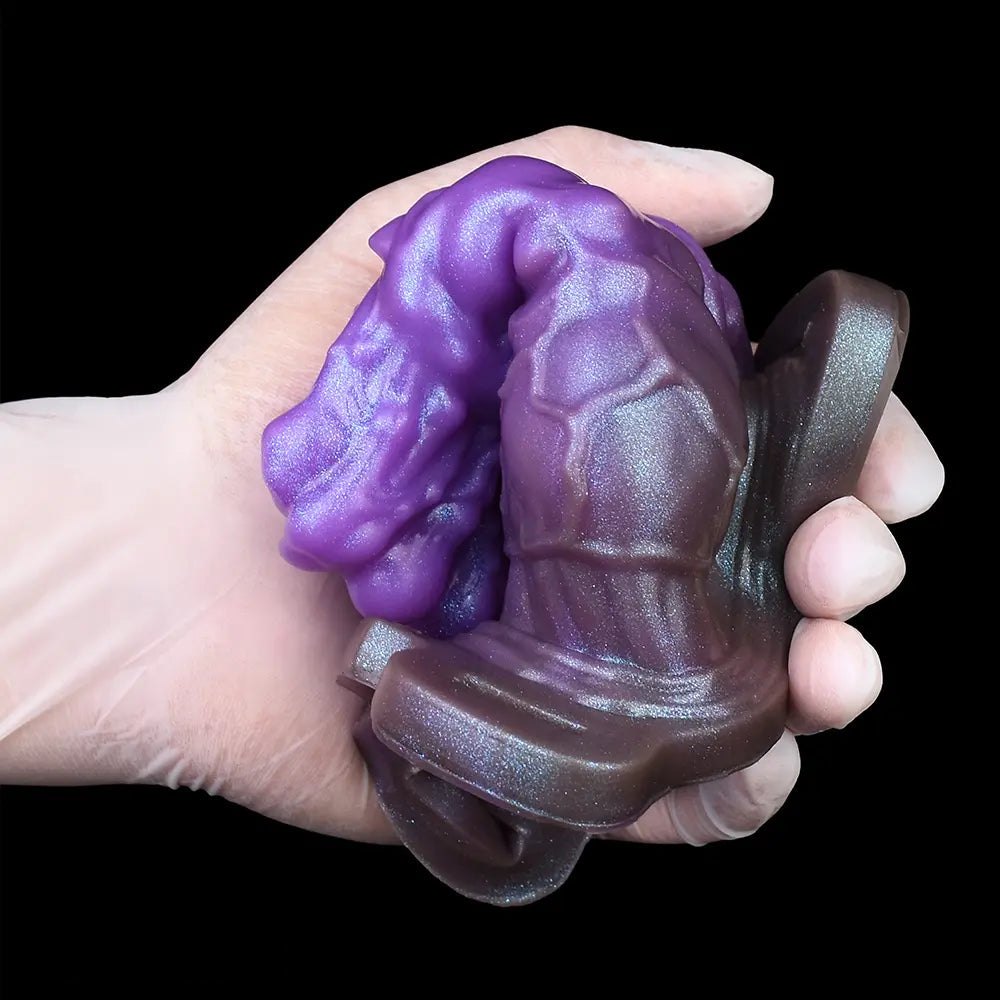 Purple dragon claw fantasy dildo, photo 7