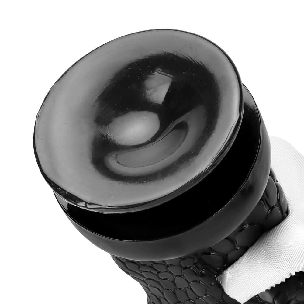 Black scaled dragon claw fist dildo, photo 10
