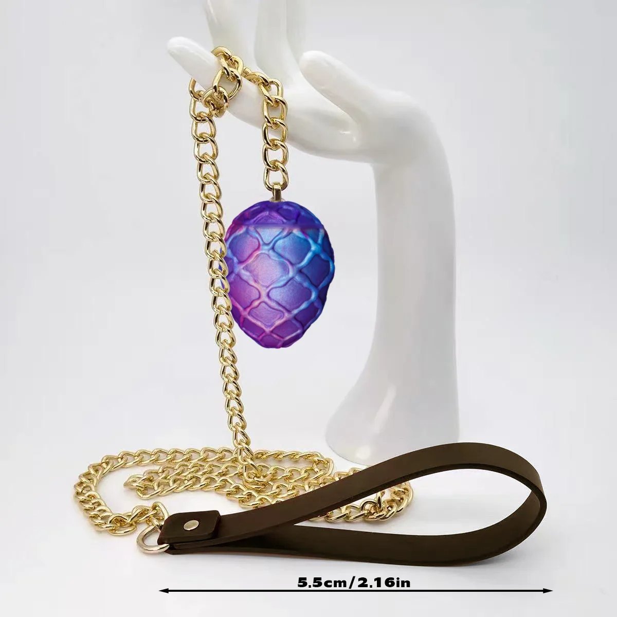 Purple dragon scale anal plug, photo 8