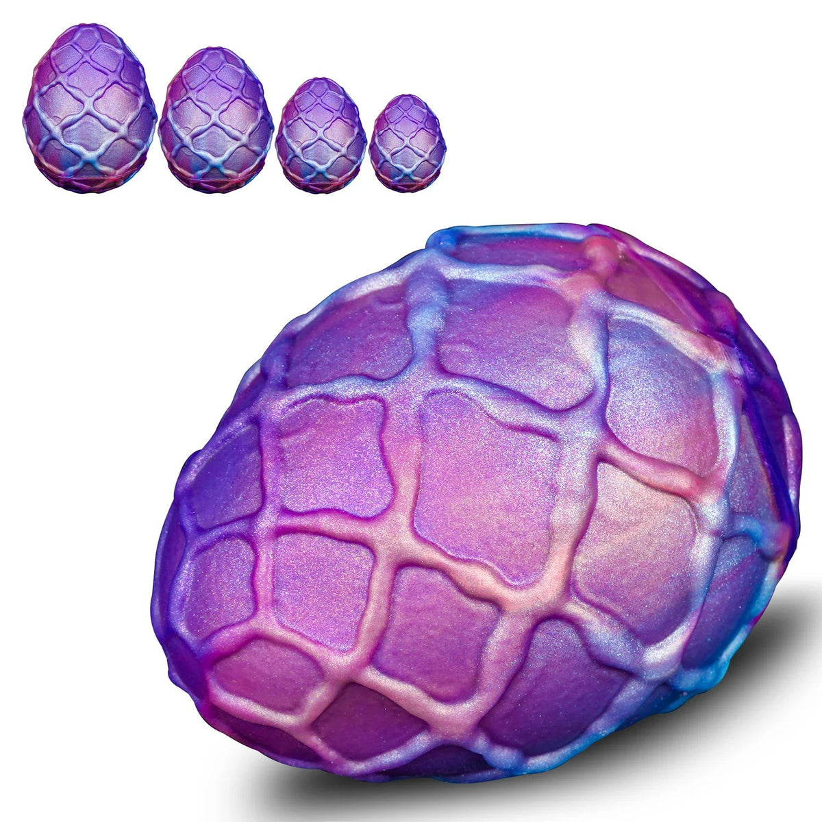 Purple dragon scale anal plug, photo 9
