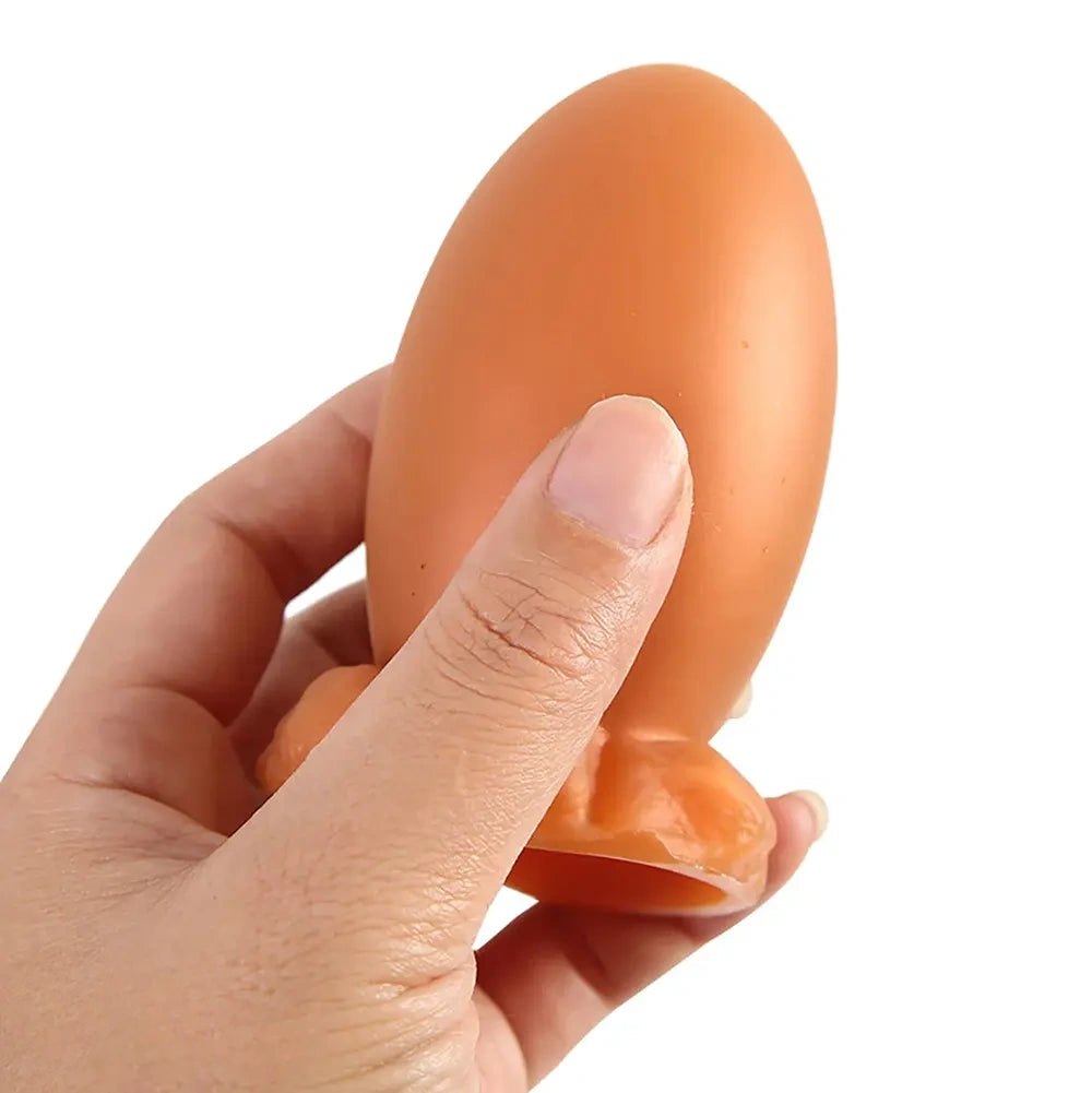 Dragon egg shaped silicone fantasy dildo, photo 7