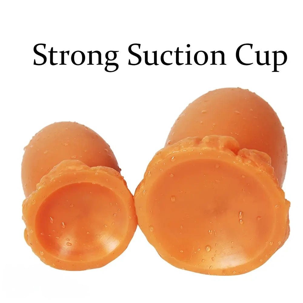 Dragon egg shaped silicone fantasy dildo, photo 8