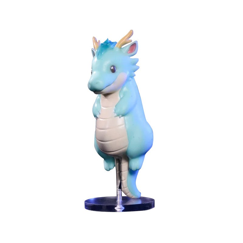 Pastel dragon fantasy masturbator figure, photo 1
