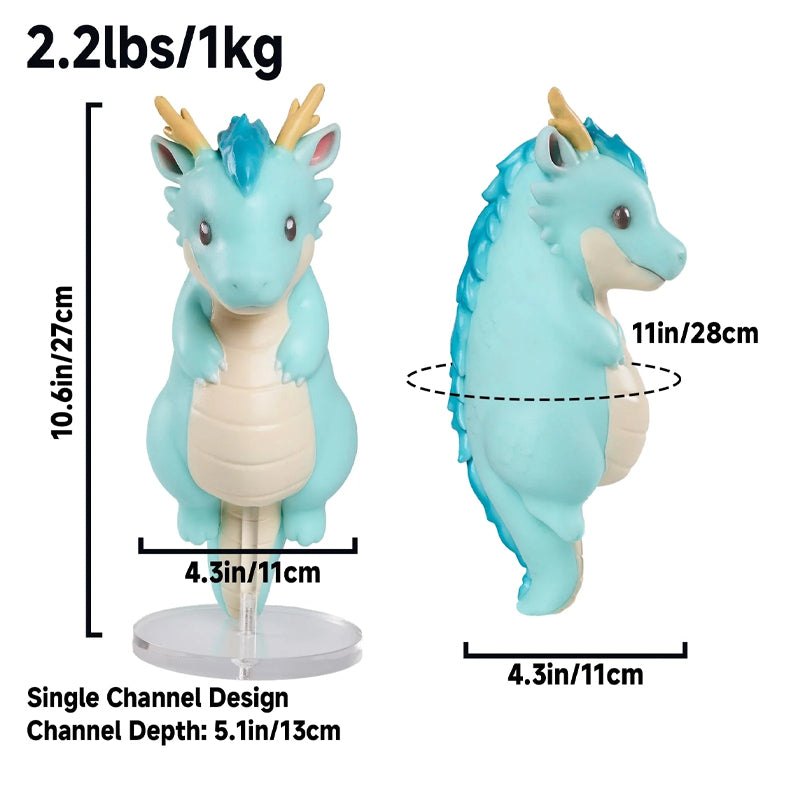 Pastel dragon fantasy masturbator figure, photo 2