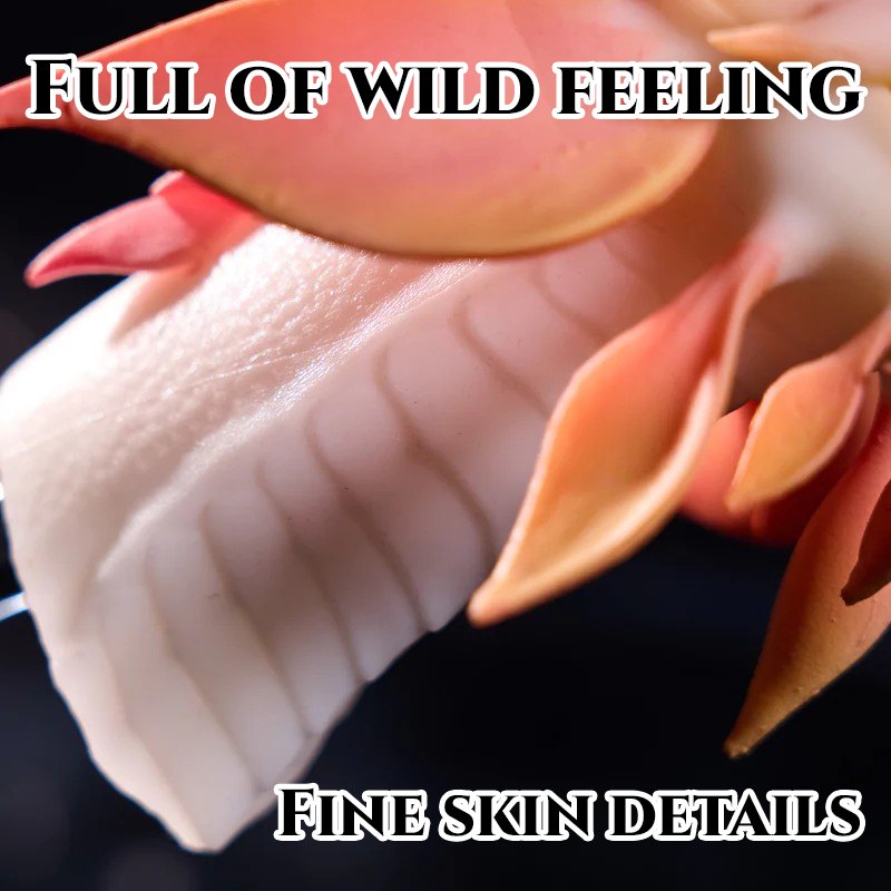 Peach dragon-fox fantasy head masturbator, photo 6
