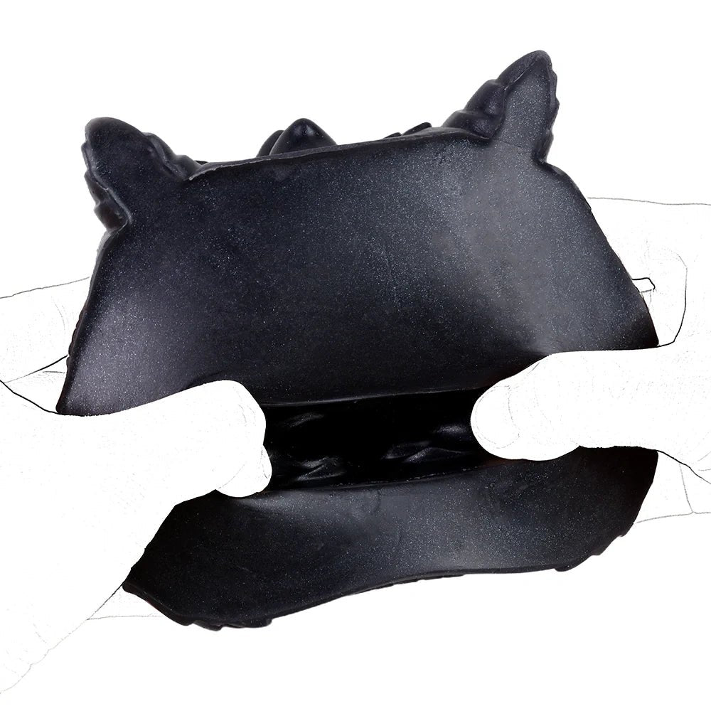 Black and red dragon head onahole, photo 12