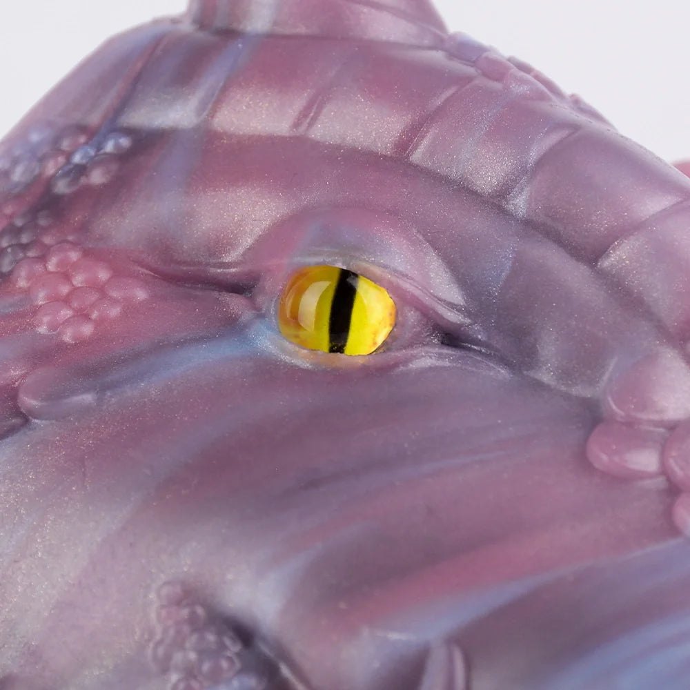 Dragon head onahole with golden eye, photo 6