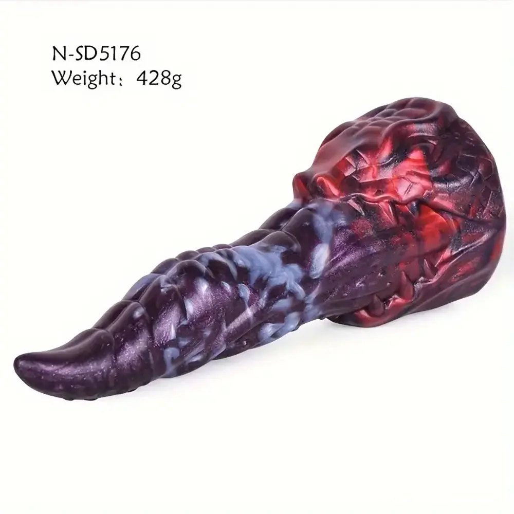 #2 colorful dragon-head fantasy dildo