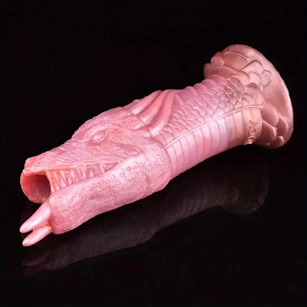 Dragon head silicone fantasy dildo, photo 8