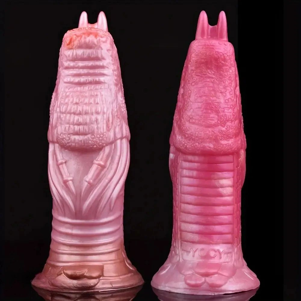 Dragon head silicone fantasy dildo, photo 9