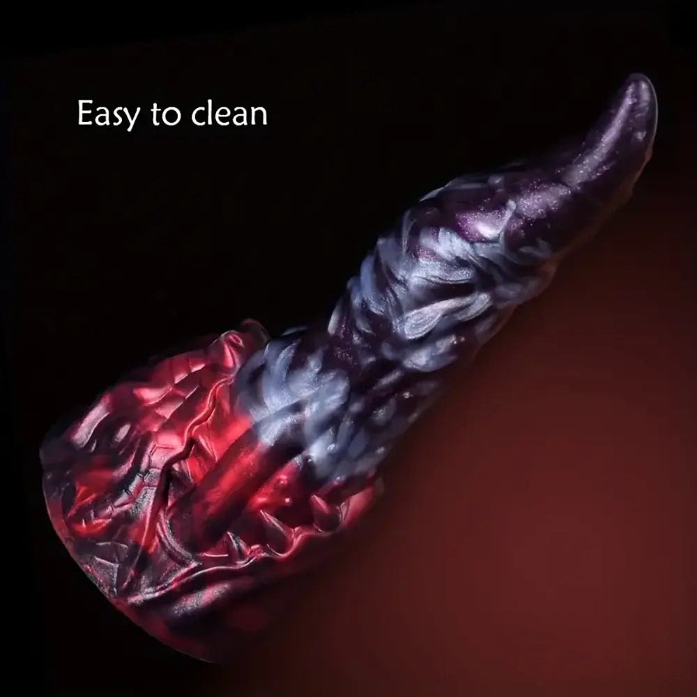 Colorful dragon-head fantasy dildo, photo 6