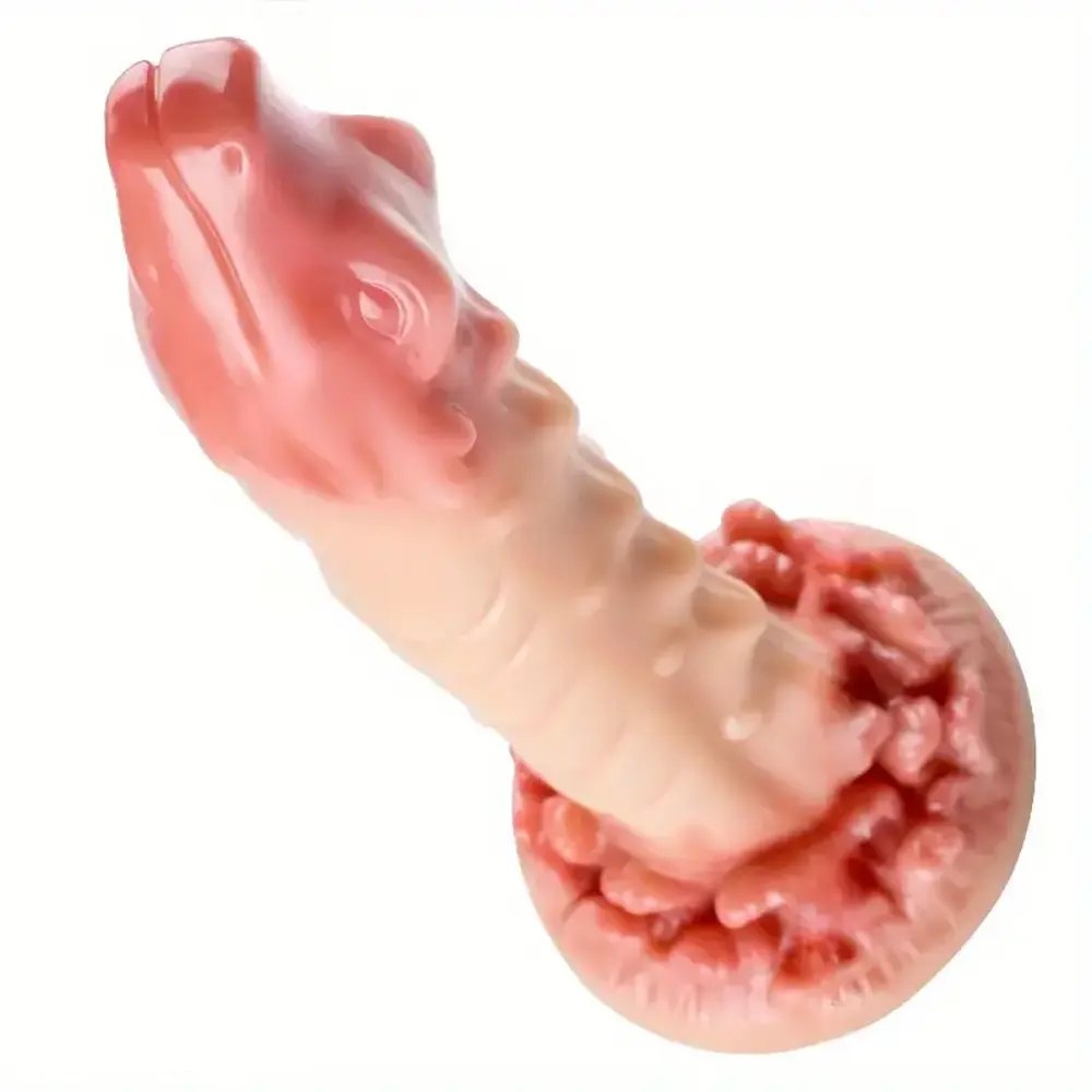 Flesh-tone dragon fantasy dildo, photo 1
